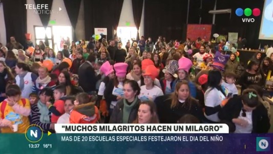"Muchos Milagritos" festejó el Día del Niño