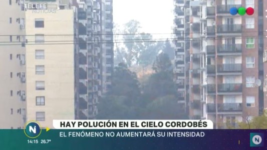 Llegaron a Córdoba las partículas de humo del Amazonas