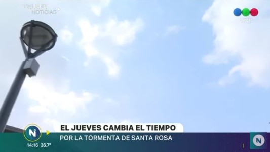 ¿Calorcito hasta cuando? Se viene la tormenta de Santa Rosa