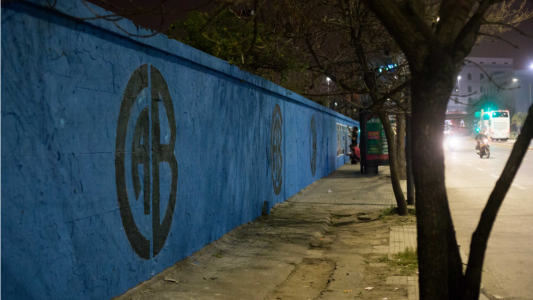 Pasión "Pirata": hinchas de Belgrano pintaron el mural más grande de la Argentina