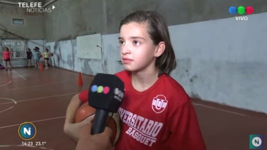 Antonella tiene 11 años y fue seleccionada para grabar un comercial con Paulo Londra