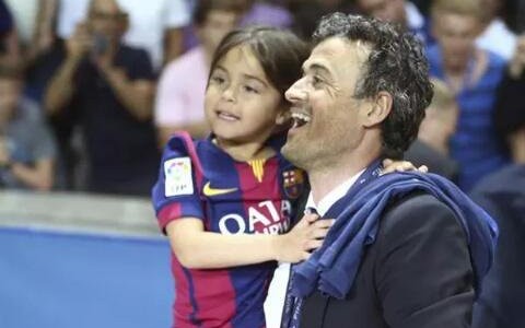 El drama del español Luis Enrique: murió su hija Xana de 9 años