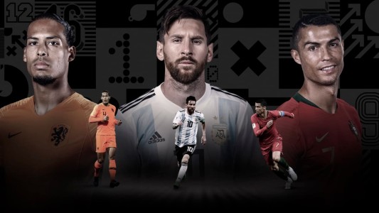 Messi, Ronaldo y Van Dijk, los tres finalistas al premio "The Best"