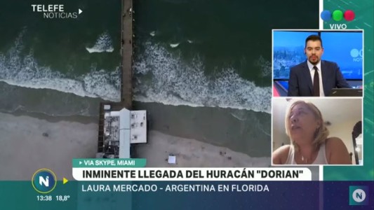 El huracán "Dorian" llegaría en forma de tormenta tropical al norte de Miami