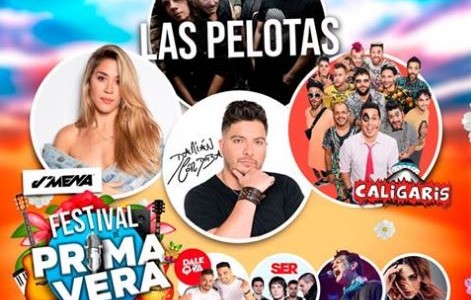 Jimena Barón, Las Pelotas y Los Caligaris en la Primavera de Carlos Paz