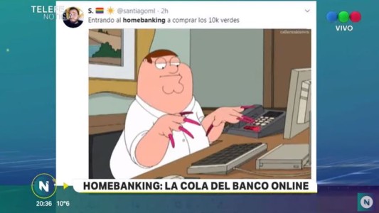 Atentos al Homebanking: los memes coparon las redes