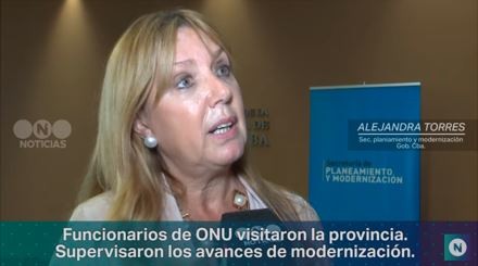 Funcionarios de la ONU visitaron la provincia de Córdoba