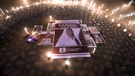 VIDEO: Asesinan a candidata y a otras cinco personas en un ataque en Colombia