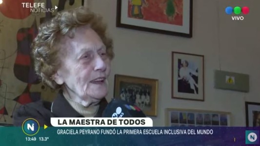 Graciela Peyrano: la maestra de la inclusión