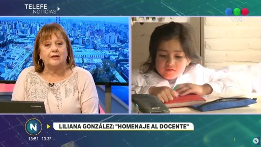 El emotivo mensaje de Liliana González a los maestros en su día