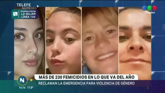 Femicidios: pedido de emergencia para la violencia de género