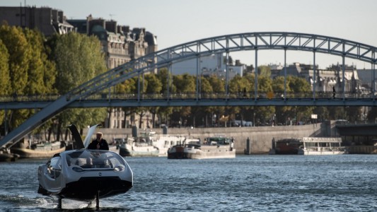 VIDEO: así son los nuevos taxis acuáticos "voladores"