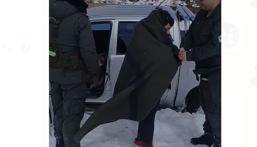 VIDEO: encontraron muertos dos hombres que estaban perdidos en la nieve, rescataron a una mujer