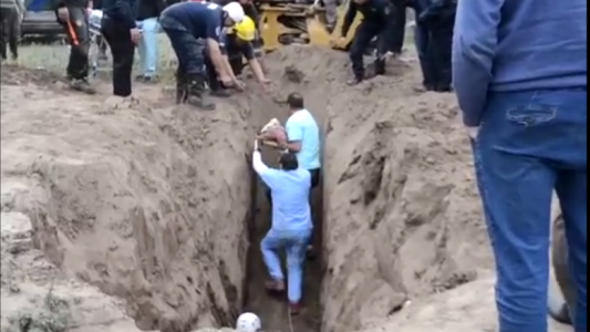 VIDEO: así rescataron a la nena de un año y 8 meses que cayó en un pozo