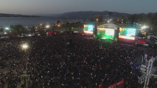 La Fiesta de la Primavera en Carlos Paz desde el drone de Telefe Noticias
