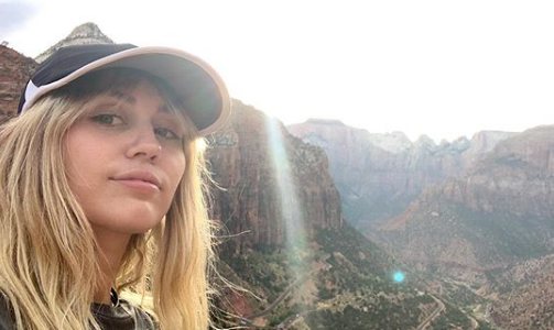 La foto de Miley Cyrus que preocupó a sus seguidores por su extrema delgadez