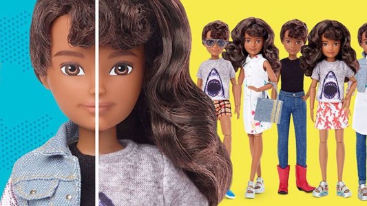 Mattel lanzó una nueva línea de muñecas inclusivas que no se rigen por las normas de género