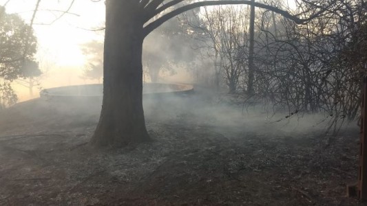 Está contenido gran parte del incendio en Giardino