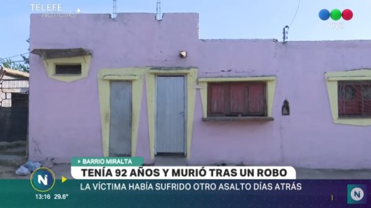 Una mujer de 92 años murió maniatada en su casa de barrio Miralta