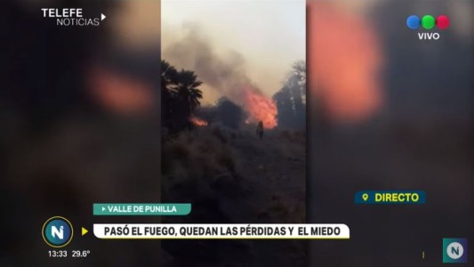 Incendios en Punilla: el dolor de los vecinos por el paso del fuego arrasador