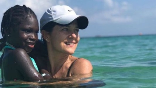 El tierno mensaje de Andrea Pietra para su hija adoptada en Haití