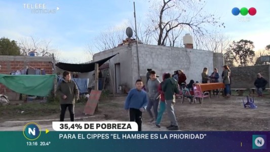 Pobreza: para el Cippes, el hambre es la prioridad