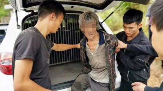 De película: prófugo de la Justicia, pasó 17 años en una cueva y lo hallaron gracias a un dron