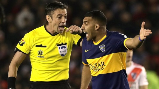 "La de Pinola no la revisaste, son una mafia" el audio de "Wanchope" Ábila al árbitro en el VAR