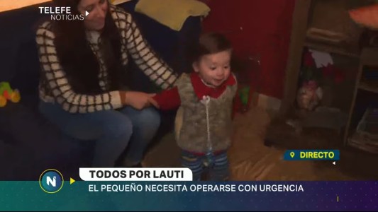 Lautaro viaja a Estados Unidos para operarse y pagará el Estado su tratamiento