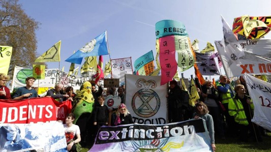 "Rebelión Internacional" toma ciudades en todo el mundo contra el cambio climático
