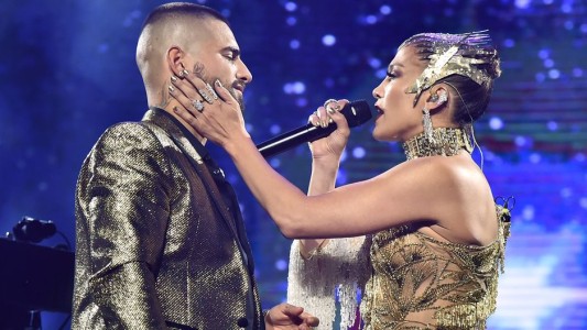 Maluma y Jennifer Lopez en el Madison Square Garden hicieron delirar a sus fans