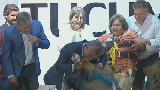 Macri encontró su cenicienta y le cantó el feliz cumpleaños