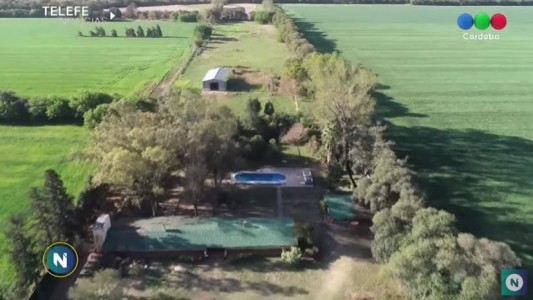 Desde el drone de Telefe Noticias: así es el predio de la fiesta electrónica clandestina