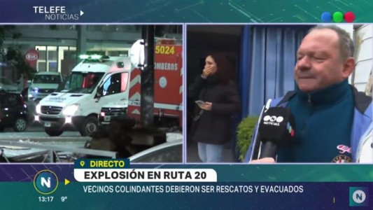 El dramático testimonio de los vecinos afectados por la explosión