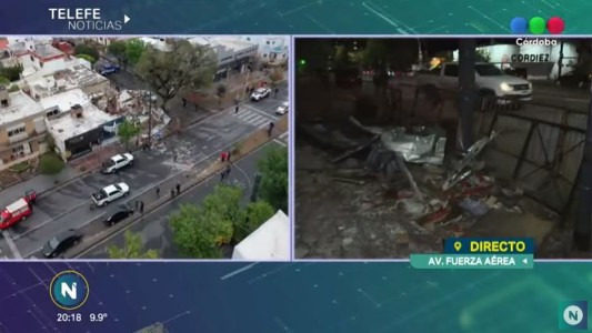 Efectos de la explosión: destrucción y desprotección, piden presencia policial