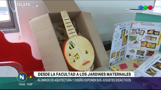 Estudiantes de arquitectura y diseño fabrican juguetes y los donan