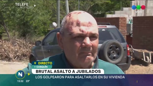 Cosquín: brutal asalto a una pareja de jubilados en su hogar