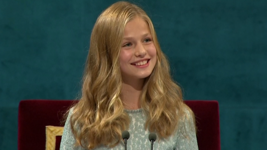 VIDEO: las primeras palabras de una princesa