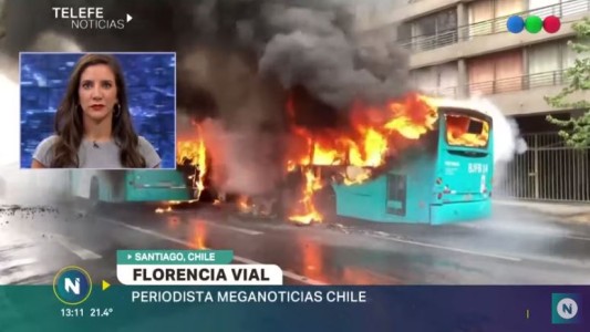 Chile: violentas protestas por la suba del metro