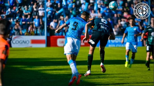 Belgrano empató sobre la hora en Río Cuarto y sigue sin sumar de a tres