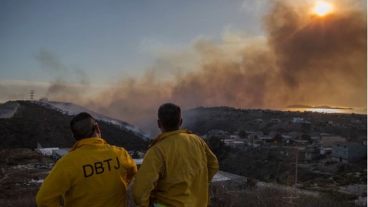 Incendios en Tijuana y Baja California