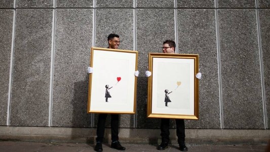Fotos: revelan las primeras imágenes del misterioso artista Bansky