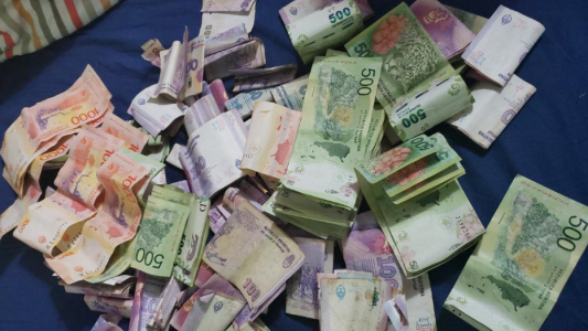 Neuquén: un periodista encontró casi medio millón de pesos en un maletín y lo devolvió