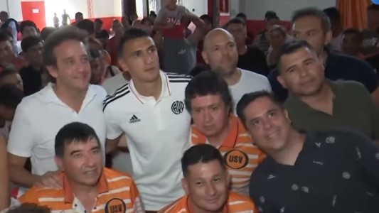 Matías Suárez volvió a Unión San Vicente