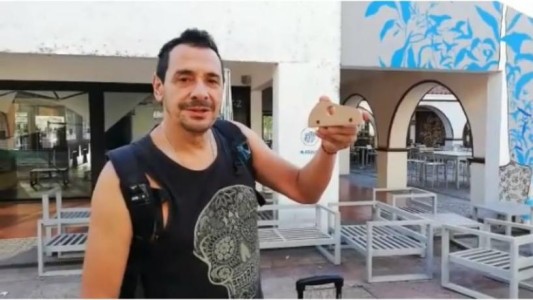 El saludo de Mollo, y un enorme proyecto de mil autitos, mil intervenciones artísticas para mil chicos