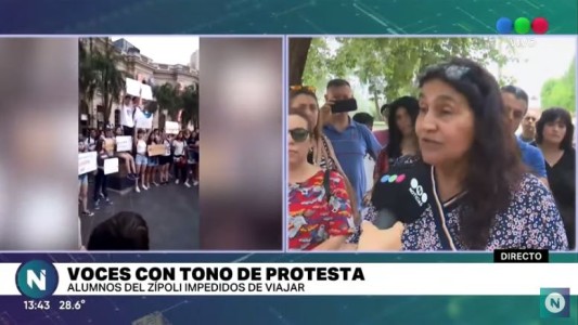 Más de un centenar de alumnos del Zípoli no pudieron viajar a Buenos Aires