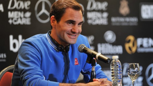 "Me hubiera gustado tener la derecha de Del Potro", dijo Roger Federer