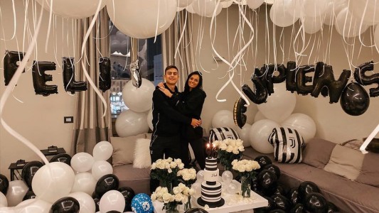 La sorpresa de Oriana Sabatini a Paulo Dybala por su cumpleaños