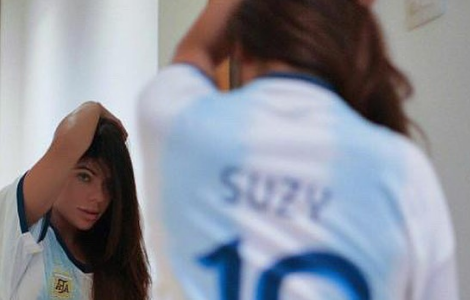 Las fotos hot de Miss Bum Bum dedicadas a Lionel Messi