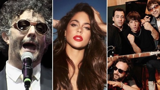 Fito Páez, Tini Stoessel y la banda Turf tocan en el show de la final de la Libertadores